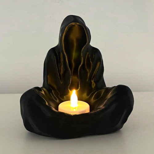 Gothic black reaper hooded - gothic,
