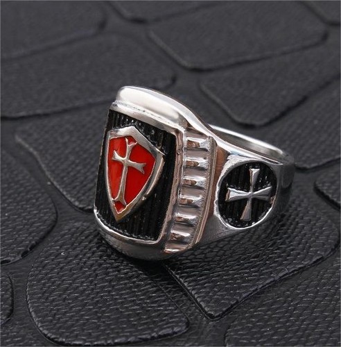 Men red cross shield - men’s,