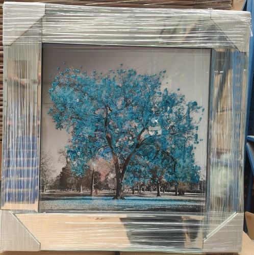 Silver blossom tree picture - , in