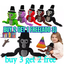 2025 Gorilla Tag Monkey Plush Stuffed Animal for Kids Thanksgiving Birthday Xmas