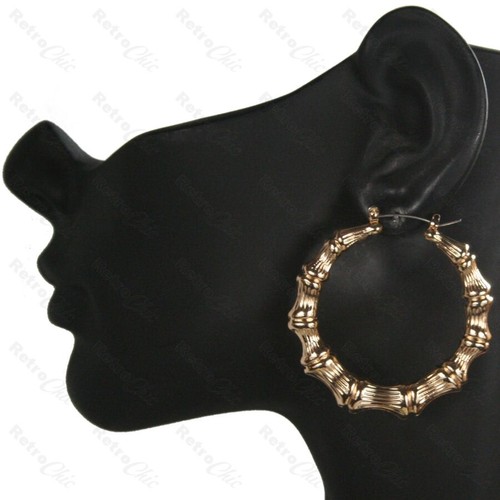 Bamboo earrings bling - bamboo,