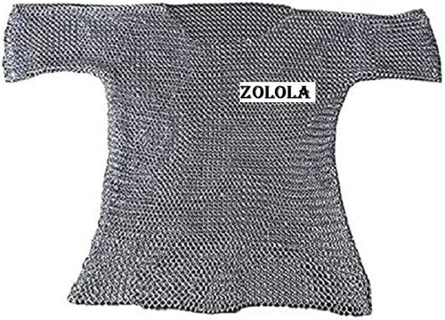 Medieval aluminium chainmail - aluminium,