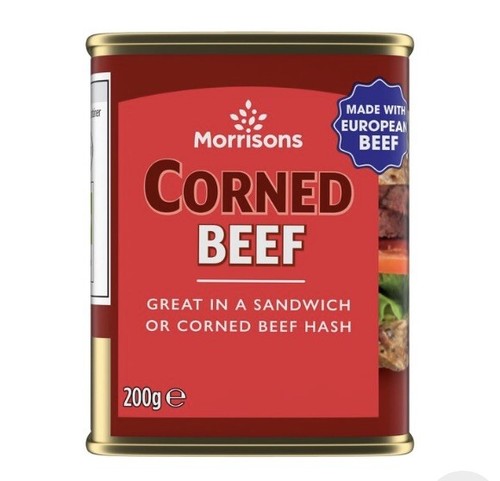 Morrisons corned beef - beef, 200g