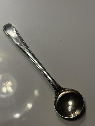 Victorian silver mustard salt - mustard,