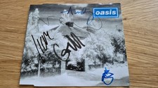Signed Oasis CD Live Forever