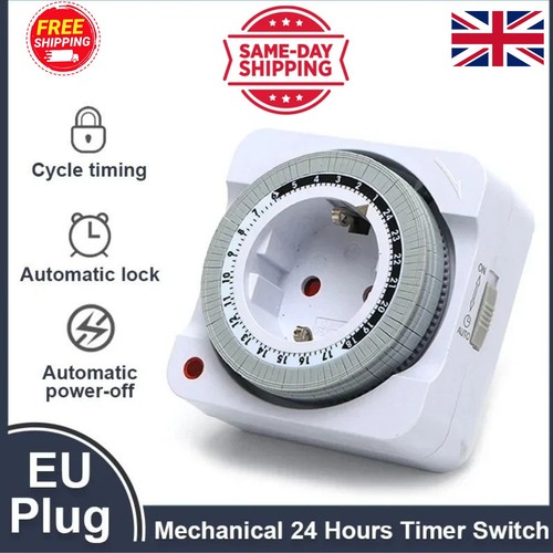 Mechanical timer socket - socket, eu
