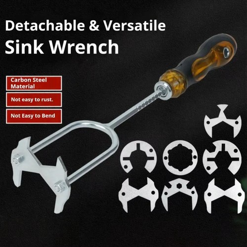 Sink wrench faucet tool - sink,