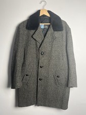 Vintage 1970s Tweed Car Coat