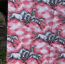 2m Midcentury Barkcloth Grey