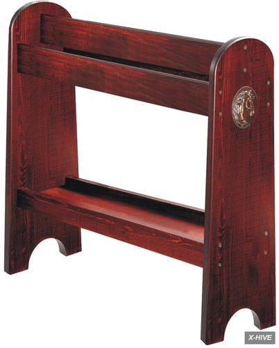 Pine wood saddle rack - pine, ideal