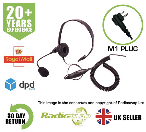 Lightweight boom headset - boom, fits
