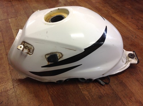 White petrol tank complete - petrol,