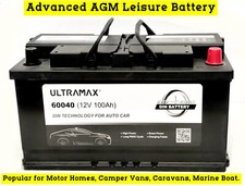 AGM 100ah (110) Sealed Boat