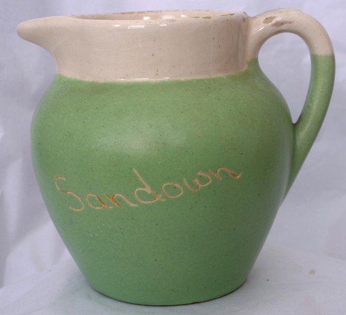 Vintage green devon souvenir - green,