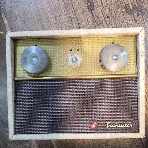 Vintage 1957 pye transistor - pye,