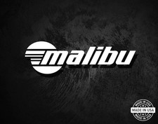 Malibu Boats Decal, Vinyl Die