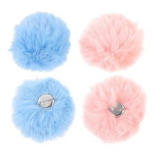  4 Pcs Small Pom Poms Pompoms