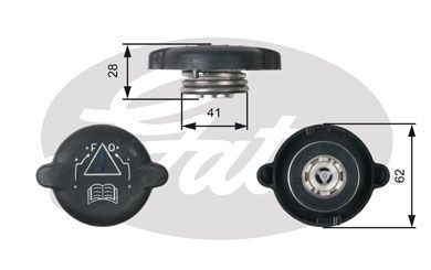 Gates radiator cap for - radiator,