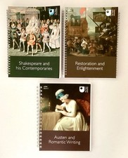 Open University A334 English Literature Books Textbooks VGC Complete Set Spiral