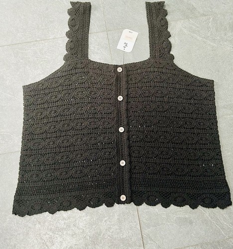Ladies black crochet - ladies,