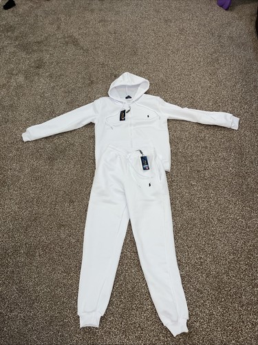 White tracksuit size for men - white, m