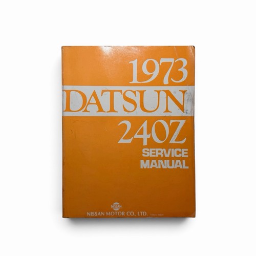 1973 datsun 240z service shop - 240z,