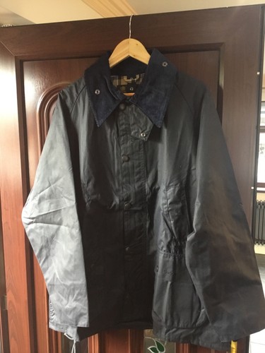 Barbour beaufort navy - beaufort, wax