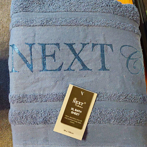 Next bath sheet x 150cm - sheet, 90