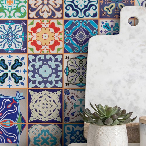 Liana mosaic tile vinyl - liana,