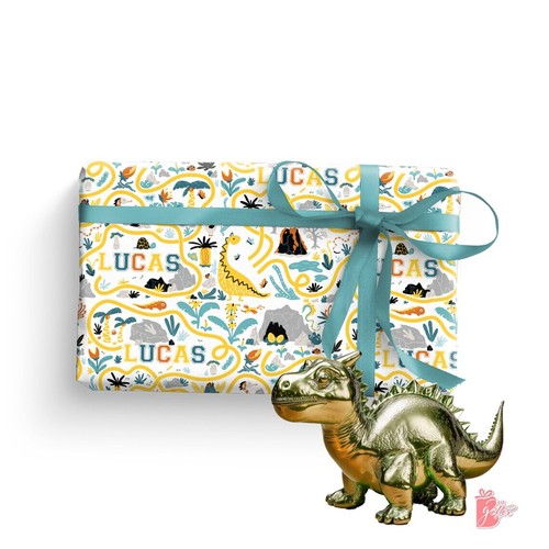 Name personalized wrapping - name,