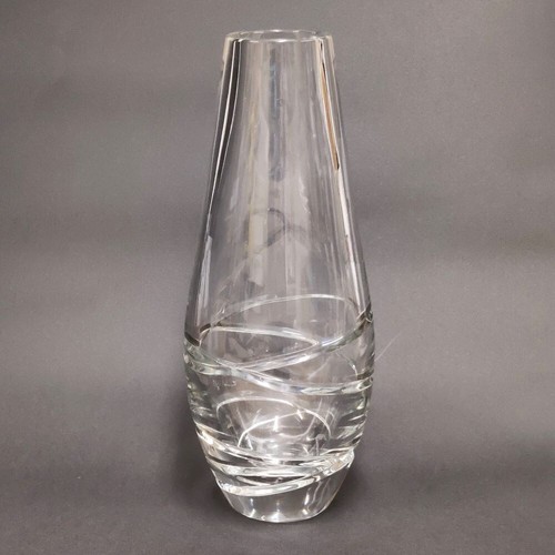 Edinburgh crystal eclipse vase - crystal,