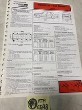 Automobile Technical Sheet