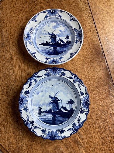Vintage delft blauw hand - vintage,