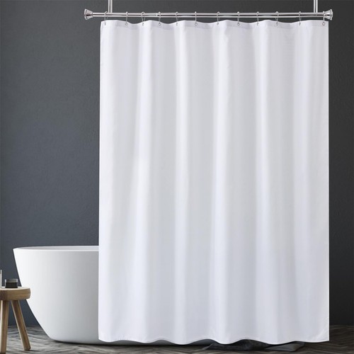 White shower liner - white,
