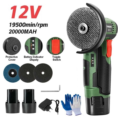 Mini cordless angle grinder