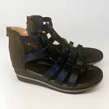 Black Strappy Gladiator