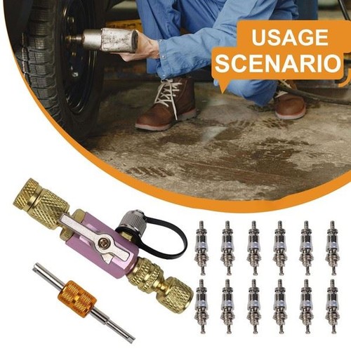 Hvac valve core removal tool - removal,