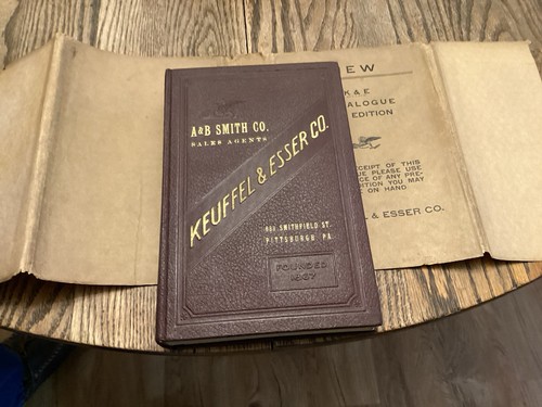 1936 keuffel esser catalog - 1936,