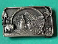 VINTAGE SISKIYOU BELT BUCKLE
