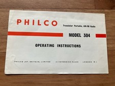 Philco transistor portable - philco,