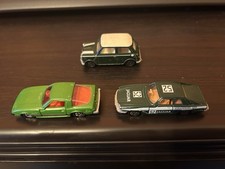 Lot Of 3 Tomy Tomica Cars, Mazda, jaguar, Mini