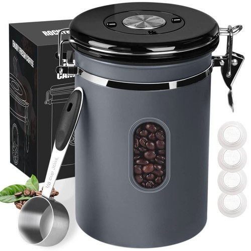 Airtight coffee canister - airtight,