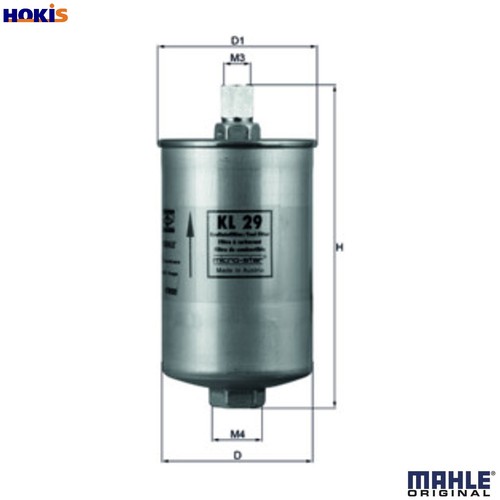 Fuel filter for vw - filter, kl