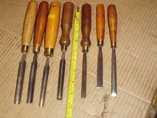 Joblot, 7 vintage gouge