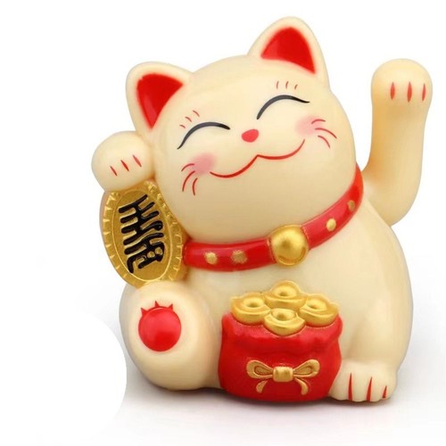 Japanese solar lucky cat - solar,