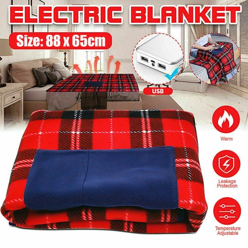 Usb electric heated throw - usb,