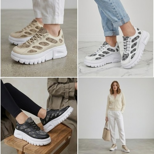 Womens ladies chunky white - womens,