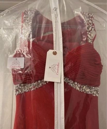 Illusion red prom - prom, with