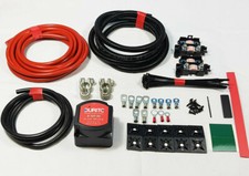 Split Charge Relay FULL Kit - Bestseller - 12V Camper 140A AMP Voltage 110 AMP