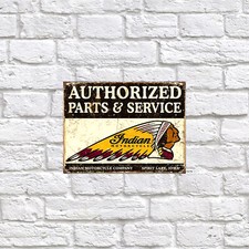 Indian Motorcycle, Retro tin